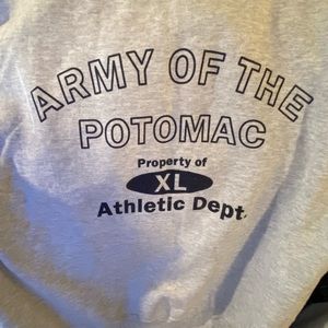 COPY - Unisex gray sweatshirt “Army of the Potomac Property of Athletic Dept.”